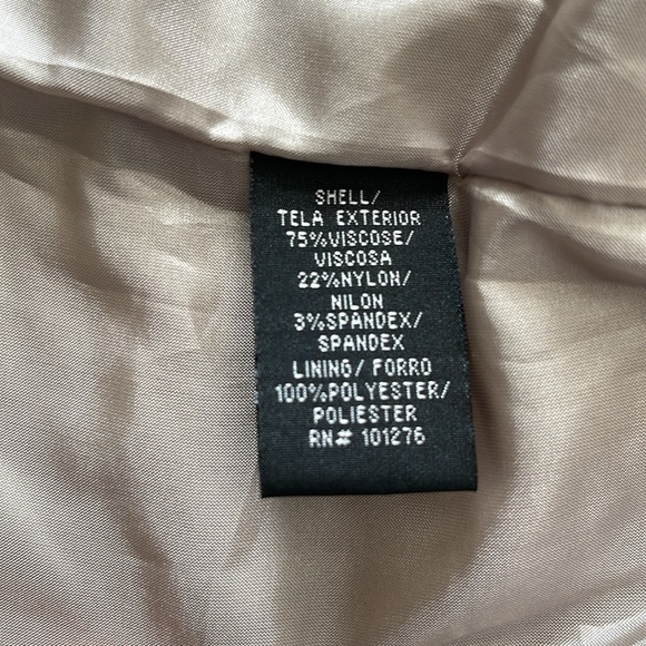 Rampage fitted khaki blazer with front hook closure - Picture 6 of 9